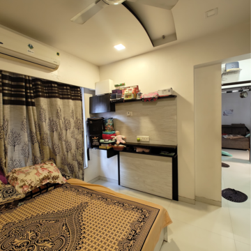 Bedroom in 1 BHK Apartment at Kshitij Vivanta, Sadan Wadi – for Sale