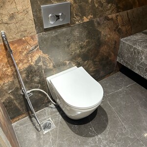 Bathroom in 4 BHK Builder Floor at Malcha Marg – for Sale