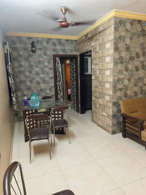 Living Room in 2 BHK Apartment at Kores Nakshatra, Vartak Nagar – for Rent