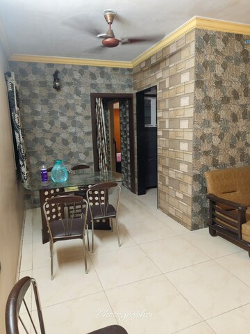 Living Room in 2 BHK Apartment at Kores Nakshatra, Vartak Nagar – for Rent