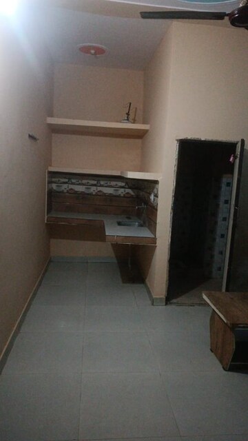 Kitchen in 1 RK Independent House at Sector 66 – for Rent