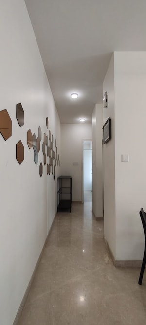 Building Lobby in 1 BHK Apartment at Godrej The Trees, Vikhroli East – for Rent