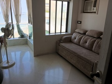 Living Room in 3 BHK Apartment at Sea Breeze Building Juhu, Juhu – for Rent