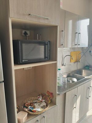 Kitchen in 3 BHK Apartment at Sushma Valencia, International Airport Road – for Rent