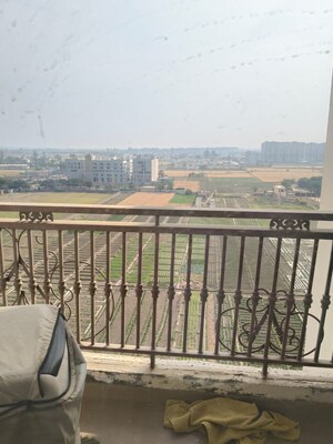 Balcony in 3 BHK Apartment at Sushma Valencia, International Airport Road – for Rent