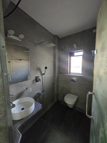 Bathroom in 2 BHK Apartment at Amit Ved Vihar Phase 2, Kothrud – for Rent