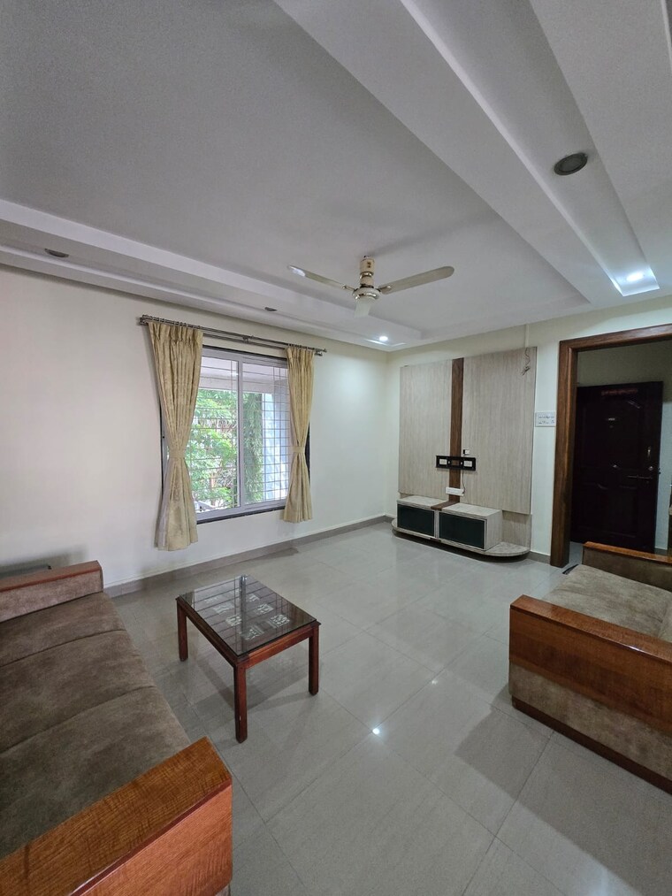 Living Room, amit-ved-vihar-phase-2 2 Bedroom 1000 Sq.Ft. Apartment In Kothrud Pune 9479022