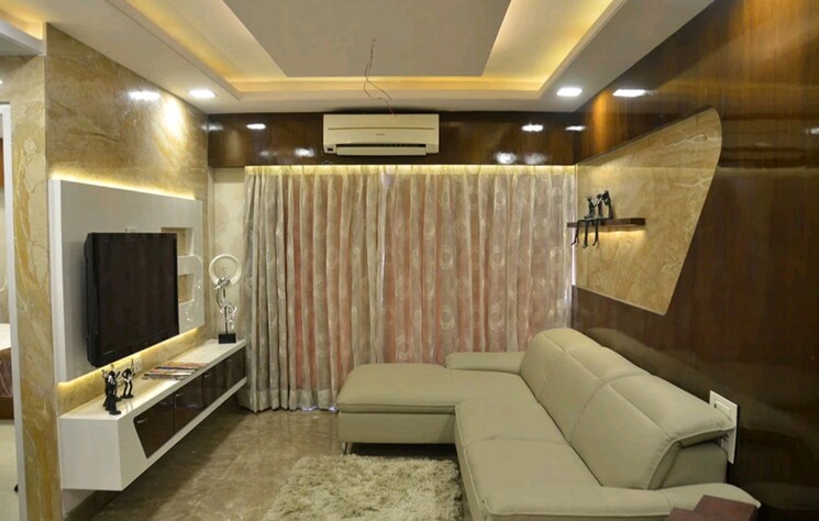 Living Room, shreedham-classic 3 Bedroom 1017 Sq.Ft. Apartment In Goregaon West Mumbai 9479043