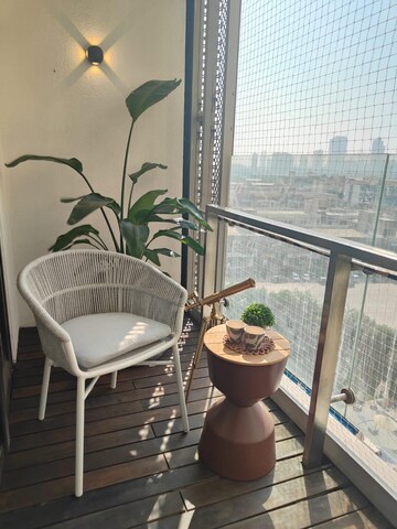 Balcony in 3 BHK Apartment at Lodha Aura, Wadala – for Sale