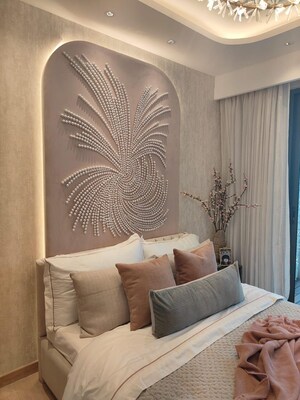 Bedroom in 3 BHK Apartment at Lodha Aura, Wadala – for Sale