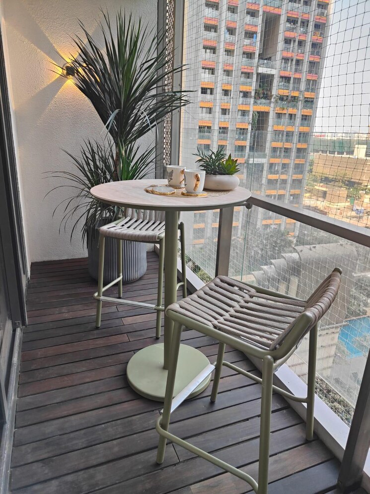 Balcony, lodha-aura 3 Bedroom 953 Sq.Ft. Apartment In Wadala Mumbai 9479045