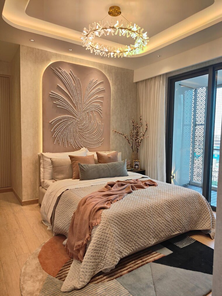 Bedroom, lodha-aura 3 Bedroom 953 Sq.Ft. Apartment In Wadala Mumbai 9479045