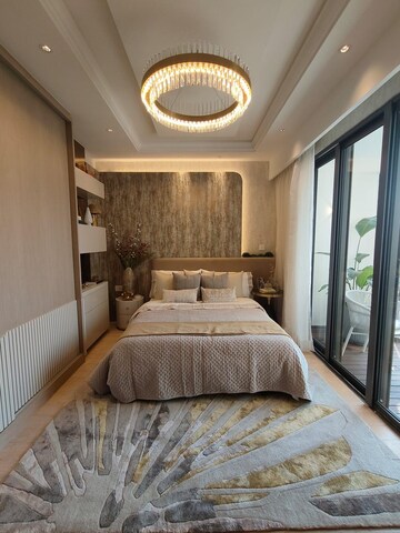 Bedroom in 4 BHK Apartment at Lodha Aura, Wadala – for Sale