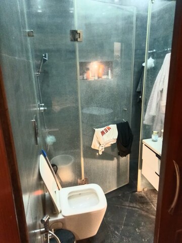 Bathroom in 2 BHK Builder Floor at Shivalik Colony – for Rent