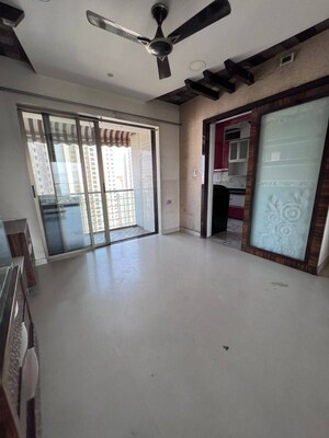 Living Room in 3 BHK Apartment at Lodha Luxuria, Majiwada – for Rent