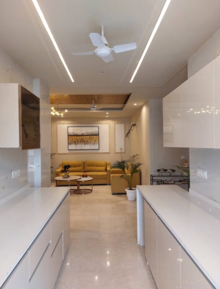 Kitchen, east of kailash 4 Bedroom 3500 Sq.Ft. Builder Floor In East Of Kailash Delhi 9479087