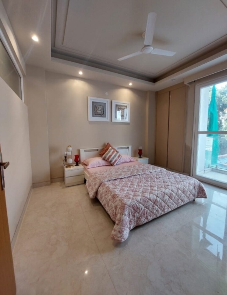 Master Bedroom, east of kailash 4 Bedroom 3500 Sq.Ft. Builder Floor In East Of Kailash Delhi 9479087