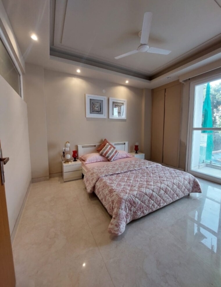 Master Bedroom, east of kailash 4 Bedroom 3500 Sq.Ft. Builder Floor In East Of Kailash Delhi 9479087