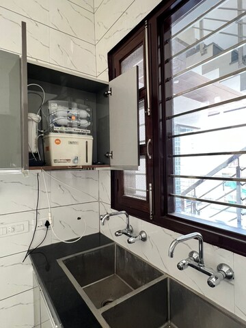 Kitchen in 2 BHK Apartment at Motia Royal Citi Apartments, Ghazipur – for Rent