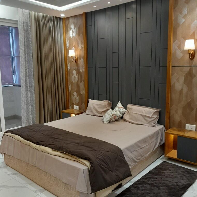 Bedroom, nk-sharma-savitry-greens 3 Bedroom 1735 Sq.Ft. Apartment In Lohgarh Zirakpur 9479099