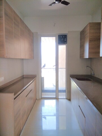 Kitchen in 3 BHK Apartment at Akshar Alvario, Seawoods – for Rent