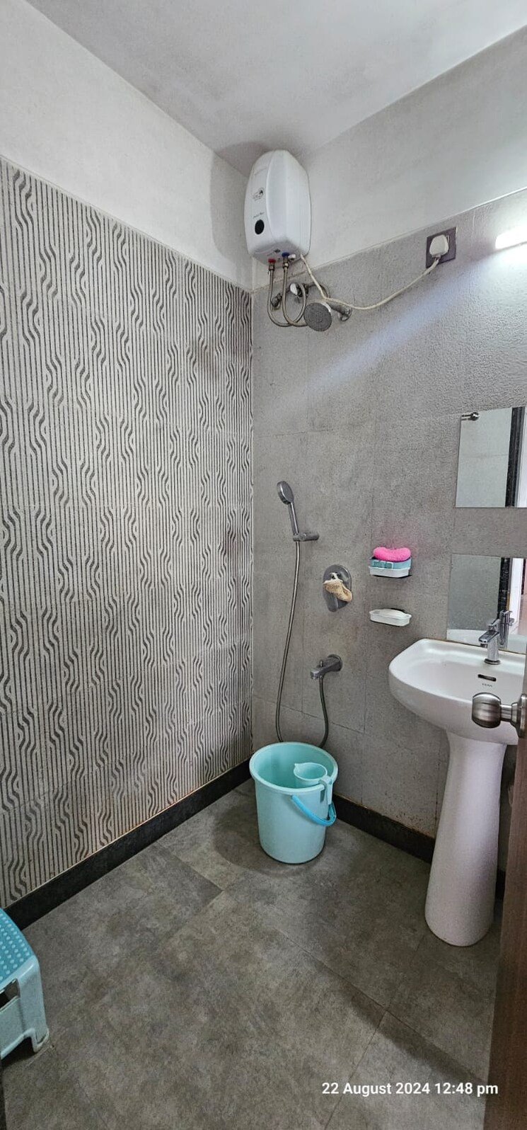 Bathroom, puranik-rumah-bali 1 Bedroom 406 Sq.Ft. Apartment In Ghodbunder Road Thane 9479116