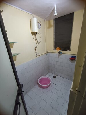 Bathroom in 2 BHK Apartment at Rose Manor, Malad West – for Rent