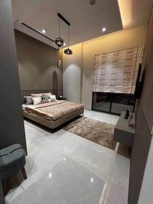 Bedroom in 2 BHK Apartment at Goel Ganga Serio, Kharadi – for Rent