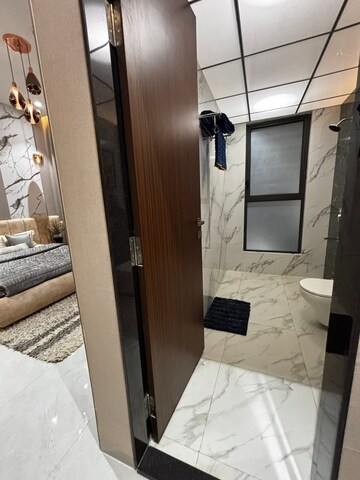 Bathroom in 2 BHK Apartment at Goel Ganga Serio, Kharadi – for Rent