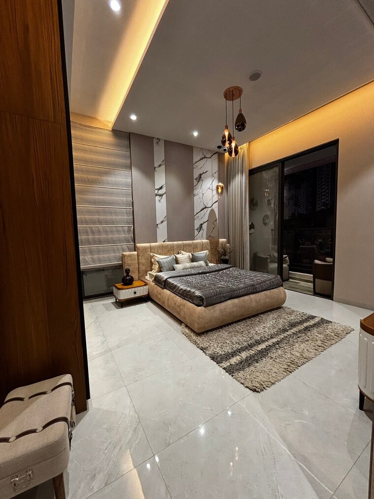 Bedroom, goel-ganga-serio 2 Bedroom 747 Sq.Ft. Apartment In Kharadi Pune 9479164