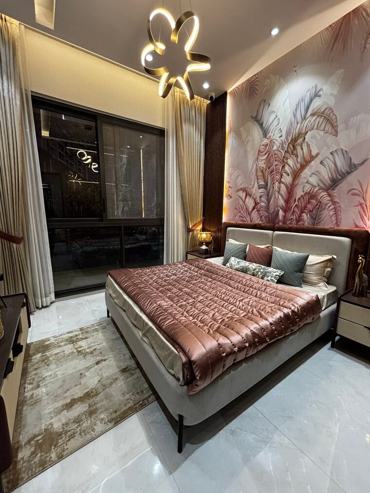 Bedroom, goel-ganga-serio 2 Bedroom 747 Sq.Ft. Apartment In Kharadi Pune 9479164