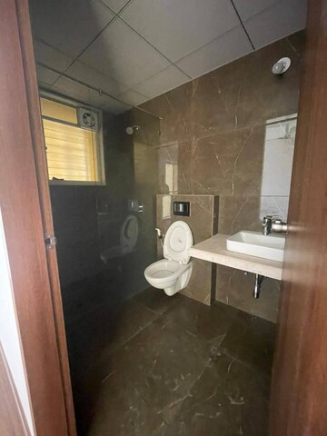 Bathroom in 2 BHK Apartment at Ganga Platino, Kharadi – for Rent