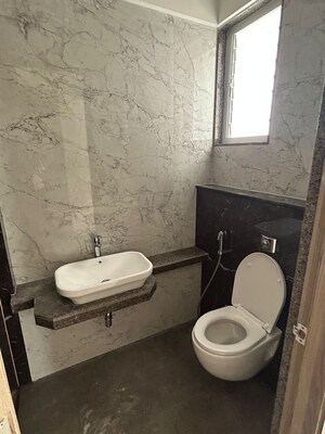 Bathroom in 3 BHK Apartment at Sarsan Nancy Hillview, Baner – for Sale