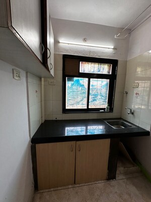 Kitchen in 1 RK Apartment at Mantri Park, Goregaon East – for Rent
