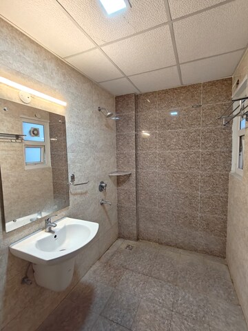 Bathroom in 3 BHK Builder Floor at Omaxe The Resort, South Mullanpur – for Sale