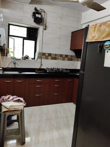 Kitchen in 2 BHK Apartment at Neminath Palace, Santacruz East – for Rent