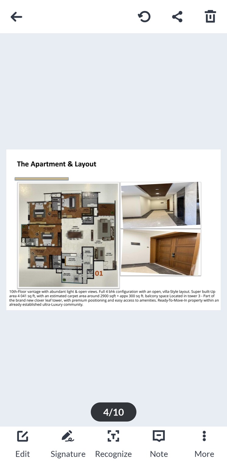 Floor Plan, prestige-white-meadows 4 Bedroom 4044 Sq.Ft. Apartment In Whitefield Bangalore 9479304