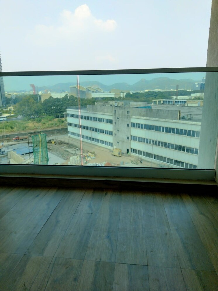 Balcony, aurum-q-residences 3 Bedroom 1112 Sq.Ft. Apartment In Ghansoli Navi Mumbai 9479337