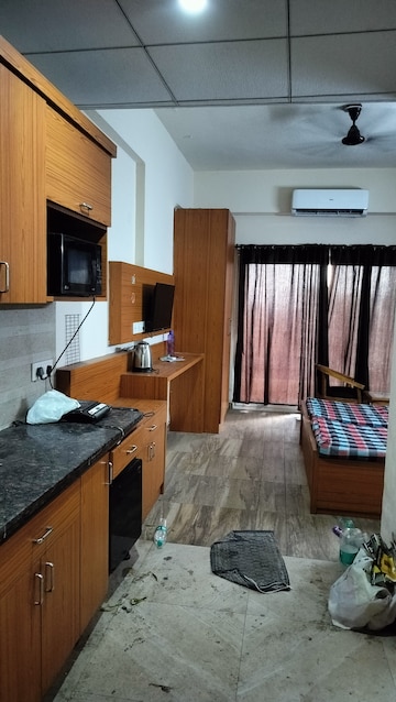 Kitchen in 1 BHK Apartment at Paramount Golfforeste, Zeta I Greater Noida – for Rent