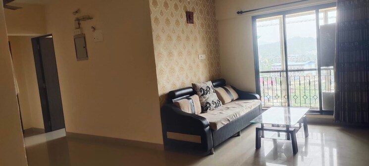 Living Room, hubtown-gardenia 2 Bedroom 930 Sq.Ft. Apartment In Mira Road Thane 9479385