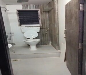 Bathroom in 3 BHK Apartment at Dadar West – for Rent