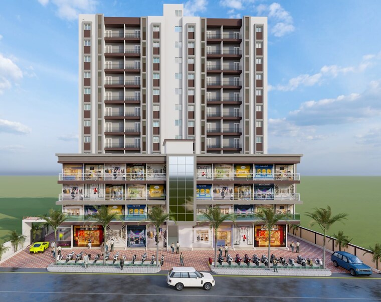 Exterior View, k-saraf-urban-element 1 Bedroom 452 Sq.Ft. Apartment In Talegaon Dabhade Pune 9479450