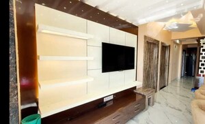 Living Room in 3 BHK Apartment at Hazratganj – for Rent