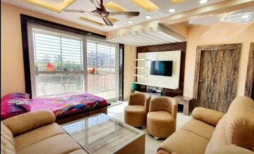 Living Room in 3 BHK Apartment at Hazratganj – for Rent