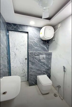 Bathroom in 3 BHK Apartment at Hazratganj – for Rent