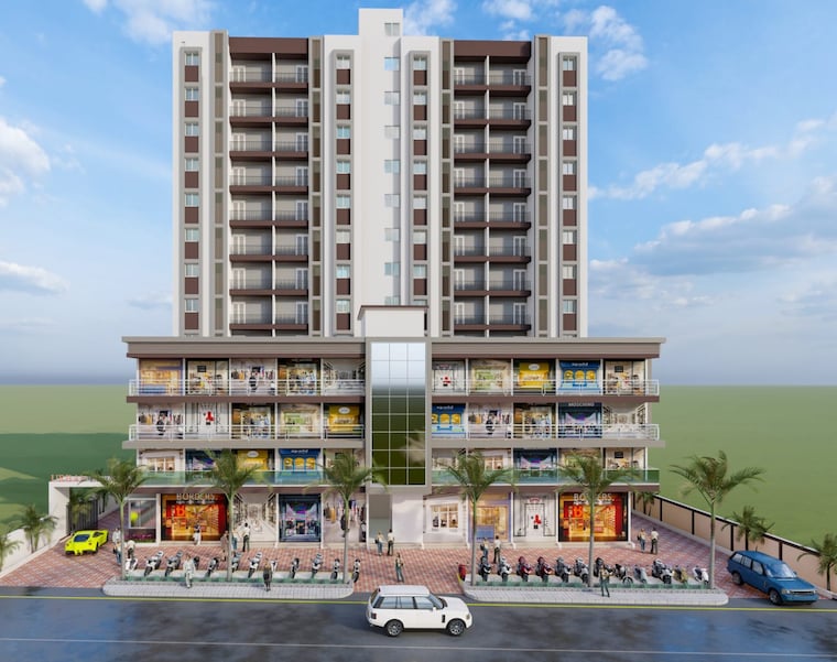 Exterior View, k-saraf-urban-element 2 Bedroom 620 Sq.Ft. Apartment In Talegaon Dabhade Pune 9479457