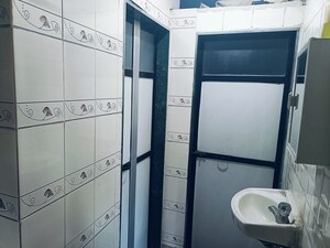 Bathroom in 1 BHK Apartment at Dhokali – for Rent