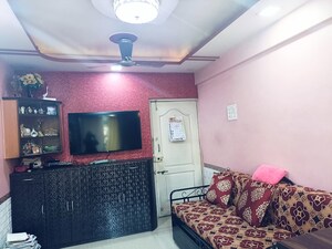 Living Room in 1 BHK Apartment at Dhokali – for Rent