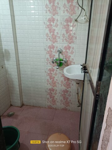 Bathroom in 1 RK Apartment at Yash CHS Panvel, Panvel Sector 4 – for Sale