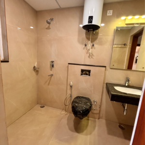 Attached Bathroom in 4 BHK Apartment at Rishita Manhattan, Sarsawan – for Sale